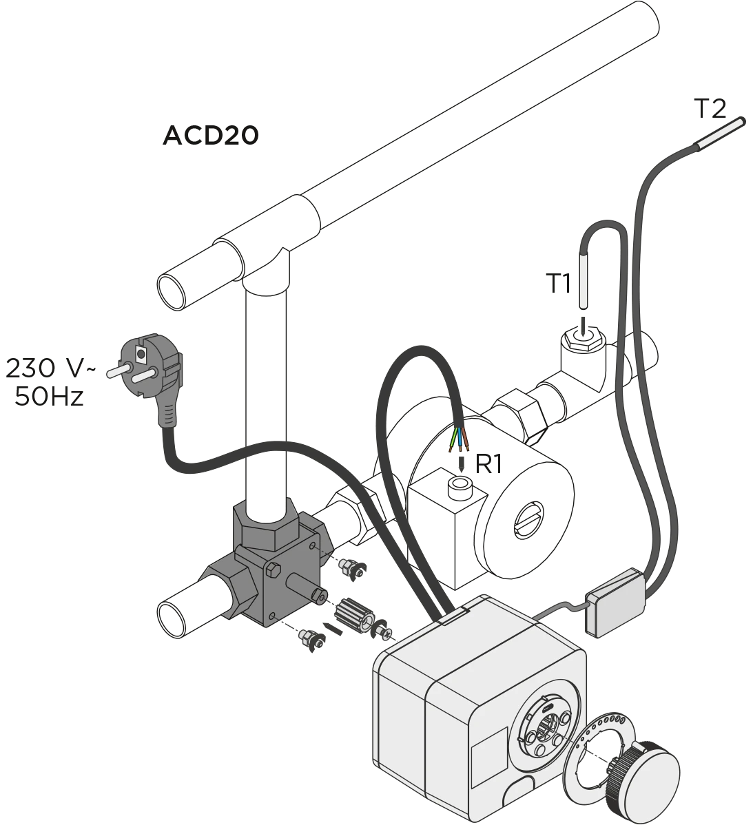 Elektro priključitev ACD20