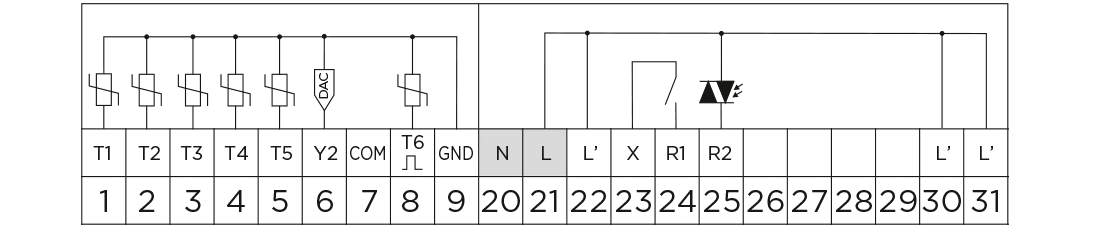 SGC26H elektro priključitev